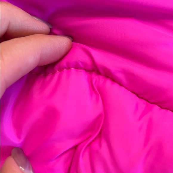 Aerie Puff Love Pouch in Hot Pink - Picture 12 of 13